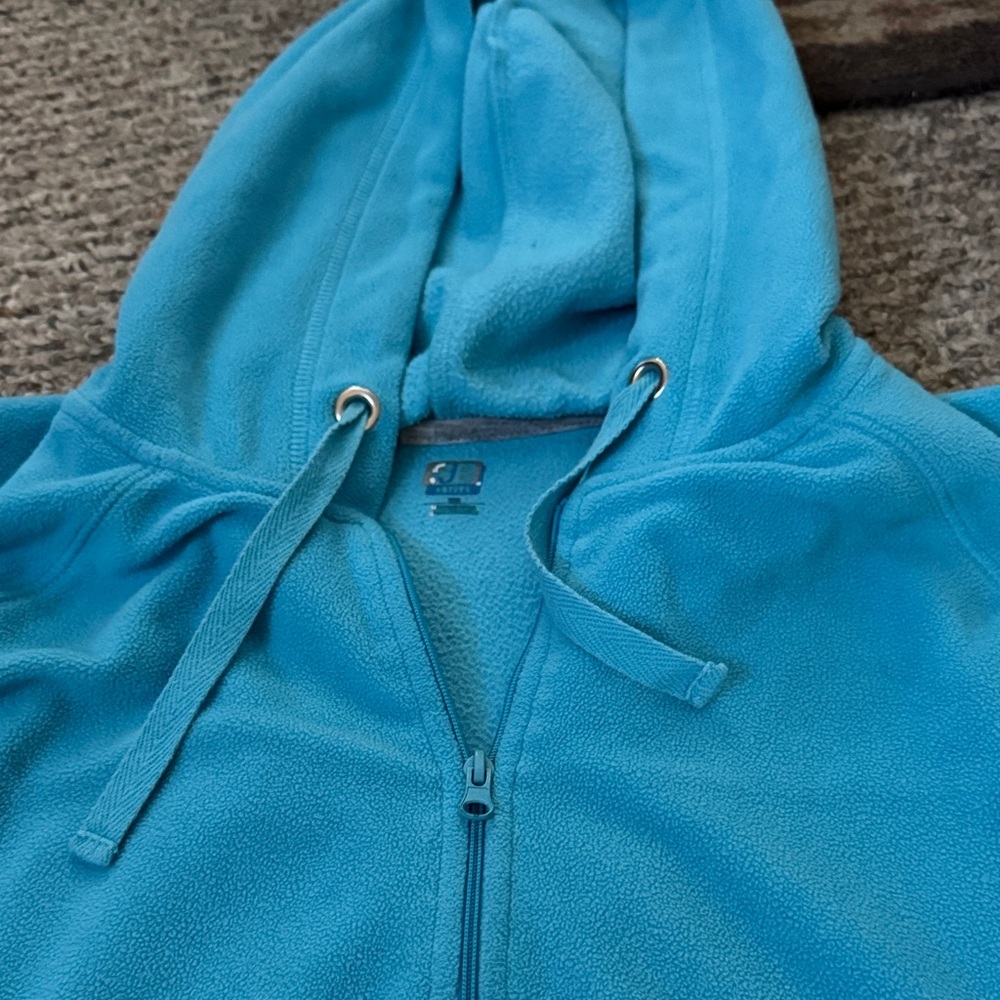 Blue Fleece Hoodie - Picture 3 of 4